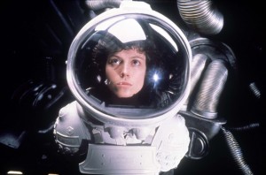 Alien (1979)Directed by Ridley ScottShown: Sigourney Weaver