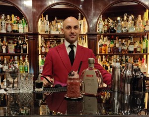 Andrea Esposito bartender Hotel Hassler di Roma