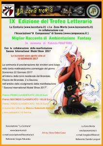 Locandina TROFEO LETTERARIO Fantasy 2017- definitiva inviata