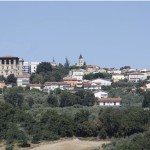 Mozzagrogna (Ch), veduta con campagna