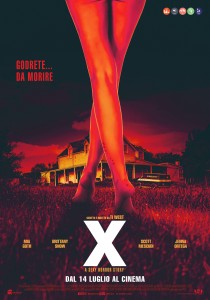 X - A Sexy Horror Story - Poster Italiano Ufficiale