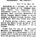 I quotidiani dell’epoca dettero ampio risalto alla sinistra fama acquisita da “Gloomy Sunday”, collegando episodi suicidiari con l’ascolto della triste melodia